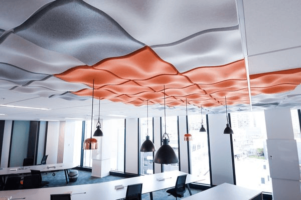 3D Acoustic Ceiling Tiles
