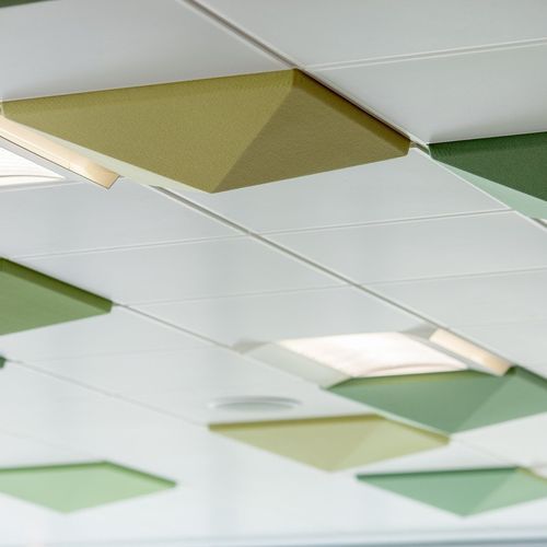 3D Acoustic Ceiling Tiles