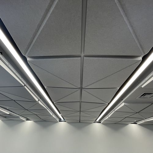 3D Acoustic Ceiling Tiles