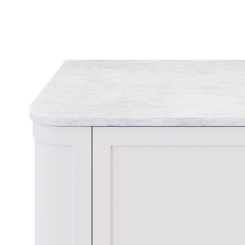Polar Sacco Silica Free Stone Top, Curved Full Depth