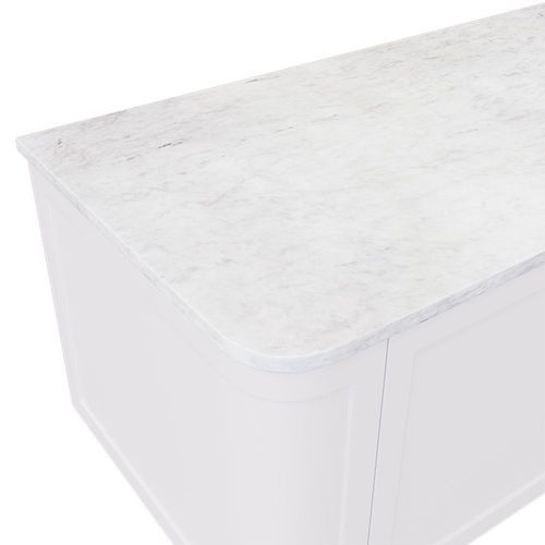 Polar Sacco Silica Free Stone Top, Curved Full Depth