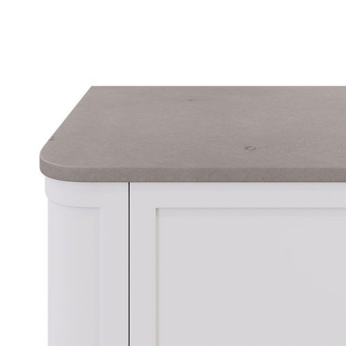 Urban Crete Silica Free Stone Top, Curved Full Depth