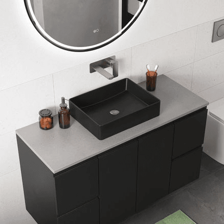 Urban Crete Silica Free Stone Top, Rect Full Depth