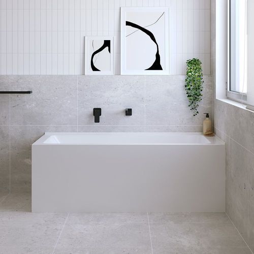 Sentor Acrylic Corner Bath with Overflow