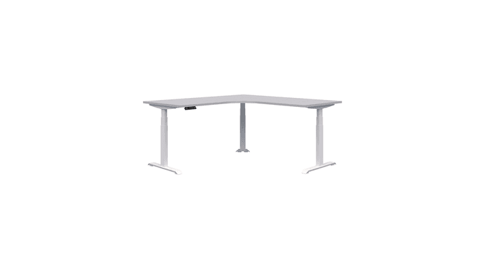 Summit II Electric 90° Corner Workstation Desk