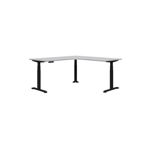 Summit II Electric 90° Corner Workstation Desk