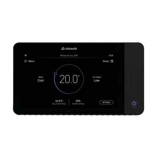 ActronAir - Ducted NEO Controller: NTW-1000 | Black
