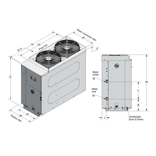 YF Series Air to Water Heat Pump