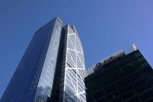 PW1000 4 sided flush glazed unitised curtainwall
