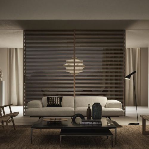 Stripe Sliding Doors by Rimadesio