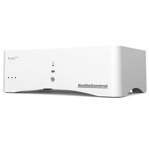 AudioControl Rialto 600 2.1CH Compact Amp with DAC (White)