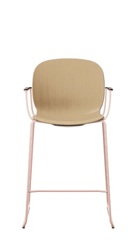 Profim Noor Up 6095 Veneer Chair Without Upholstery