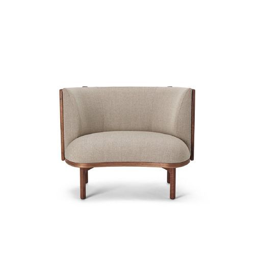RF1904 Sideways Lounge Chair Walnut