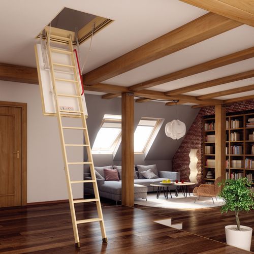 LWT Timber Attic Stairs