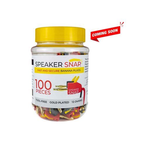 Speaker Snap Banana Plug 100 Pack