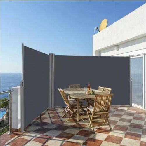 Aluminum Retractable Side Awning Shade 2 x 6m