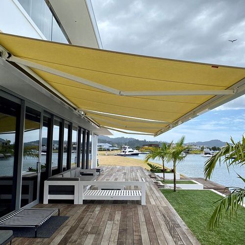 Weinor Kubata + Kubata LED Full Cassette Folding Arm Awning