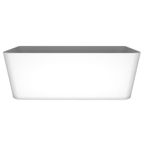The Smith 1700mm Back To Wall Bath Matte White