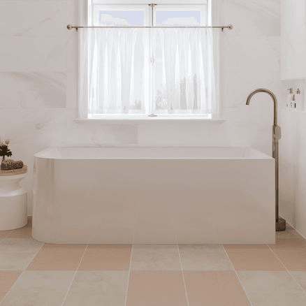 Hustle Multi-Fit Acrylic Bath with Overflow