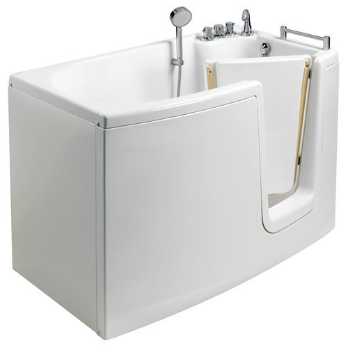 Bathtub with Inward Opening Door