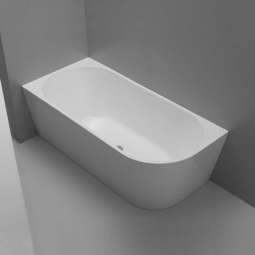 Tondo 1500 left Corner Back To Wall Bath