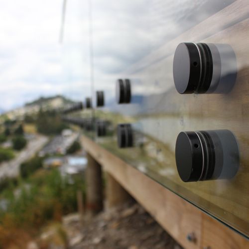 Edgetec® Double Disc Glass Balustrade