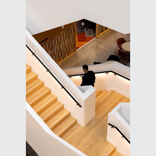 HB525 Stair Rail Bracket with Wiring Capability for Handrails