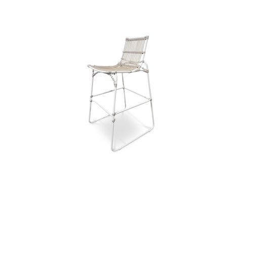 Balize Synthetic Cord - Outdoor Bar Stool