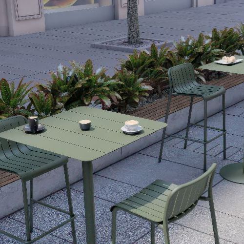 Roku Outdoor High Bar Table