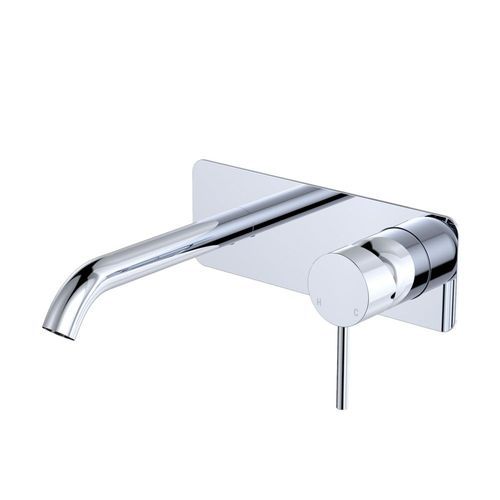 Kaya Wall Basin/Bath Mixer Set, Rectangular Plate
