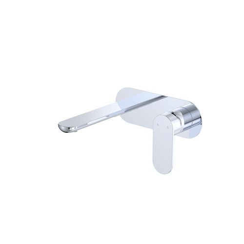 Empire Slim Basin/Bath Wall Mixer Set, Oval Plate