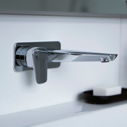 Axiss II Wall Mounted Basin/Bath Mixer 35mm