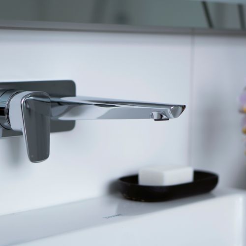 Axiss II Wall Mounted Basin/Bath Mixer 35mm