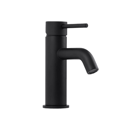 Mira Matte Black Short Basin Mixer