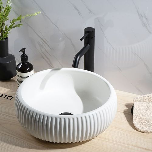 Mira Matte Black Tall Basin Mixer