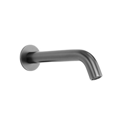 Mira Brushed Gunmetal Wall Spout