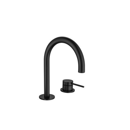 Mica Gooseneck Hob Basin Mixer