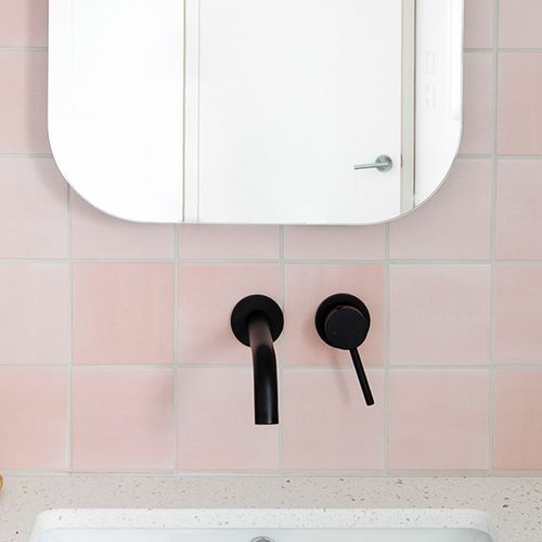 Elysian Minimal Mixer & Spout Set | Matte Black