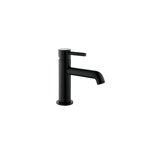 Carbon Slim Standard Basin Mixer Satin Black