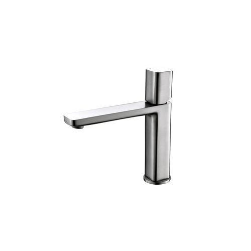 Cube Brushed Nickle Tapware Range
