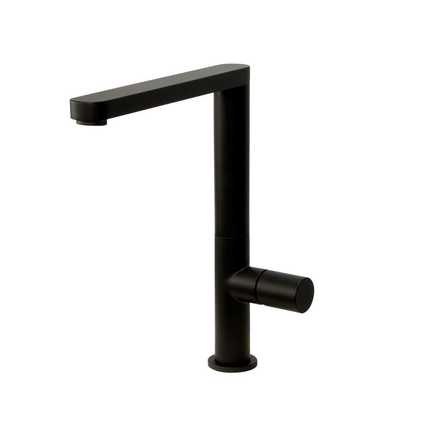 Carbon Minimalist Swivel Mixer Satin Black