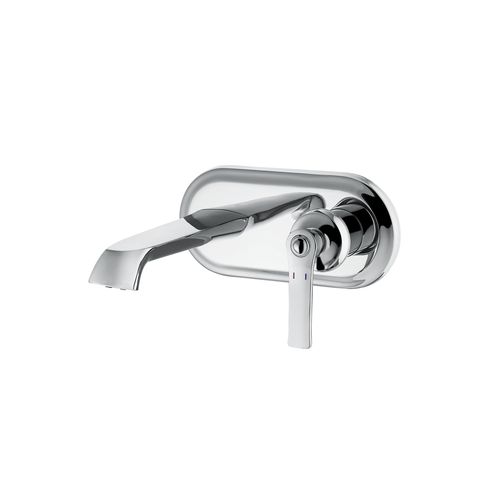 Liberty Wall Mounted Basin Mixer Chrome
