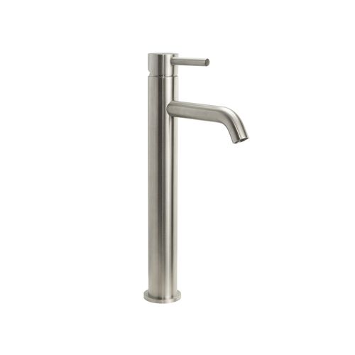 Urban Tall Basin Mixer Brushed Stainless