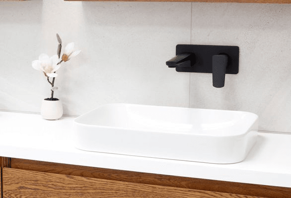 Eclipse Wall Mounted Basin Mixer