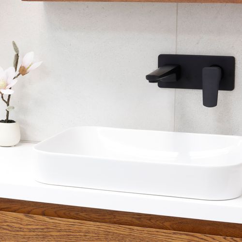 Eclipse Wall Mounted Basin Mixer