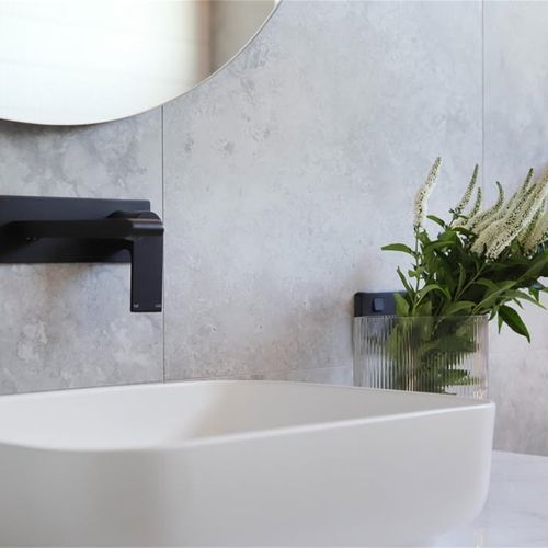 Bianca Basin/Bath Mixer 230mm | Matte Black