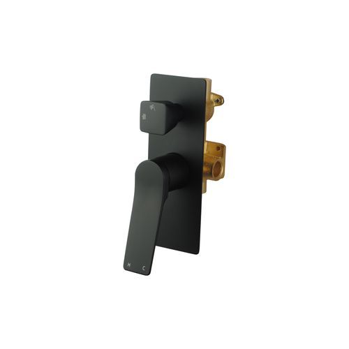 RUSHY Square Wall Mixer With Diverter OX0155.ST