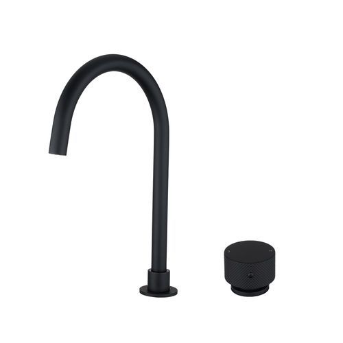 Moon Swivel Basin Mixer Matte Black