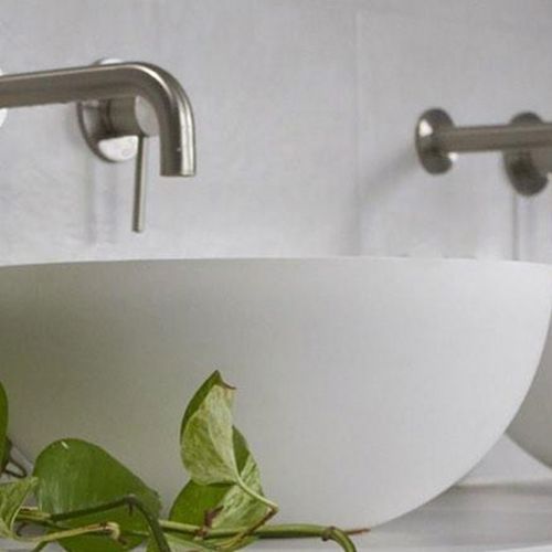 Bath & Basin Spout Spout17 Brushed Nickel