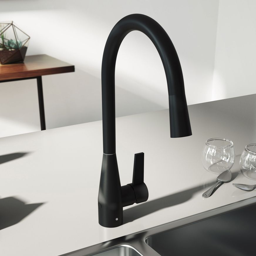Memo Sia Sensor Gooseneck Sink Mixer Tap